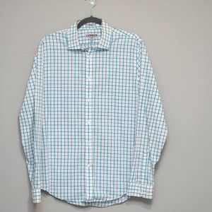 Men's Express Button Down Dress Shirt